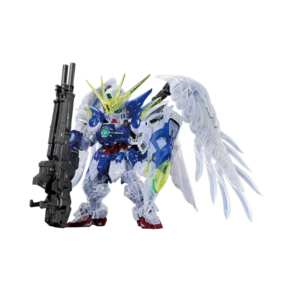 BANDAI "MASTER GRADE SD" MGSD Wing Gundam Zero EW [Clear Color] Gundam Base Limited