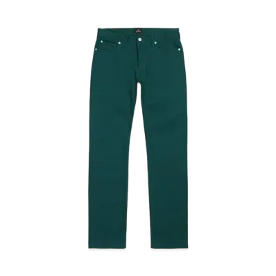 Paul Smith Colored Stretch Jeans "BlueGreen"