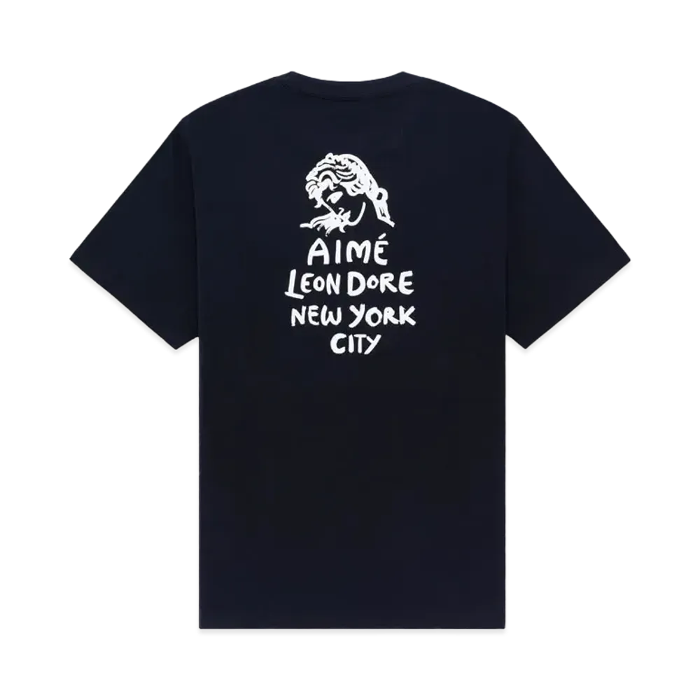 Aime Leon Dore Form Logo Tee "Navy"