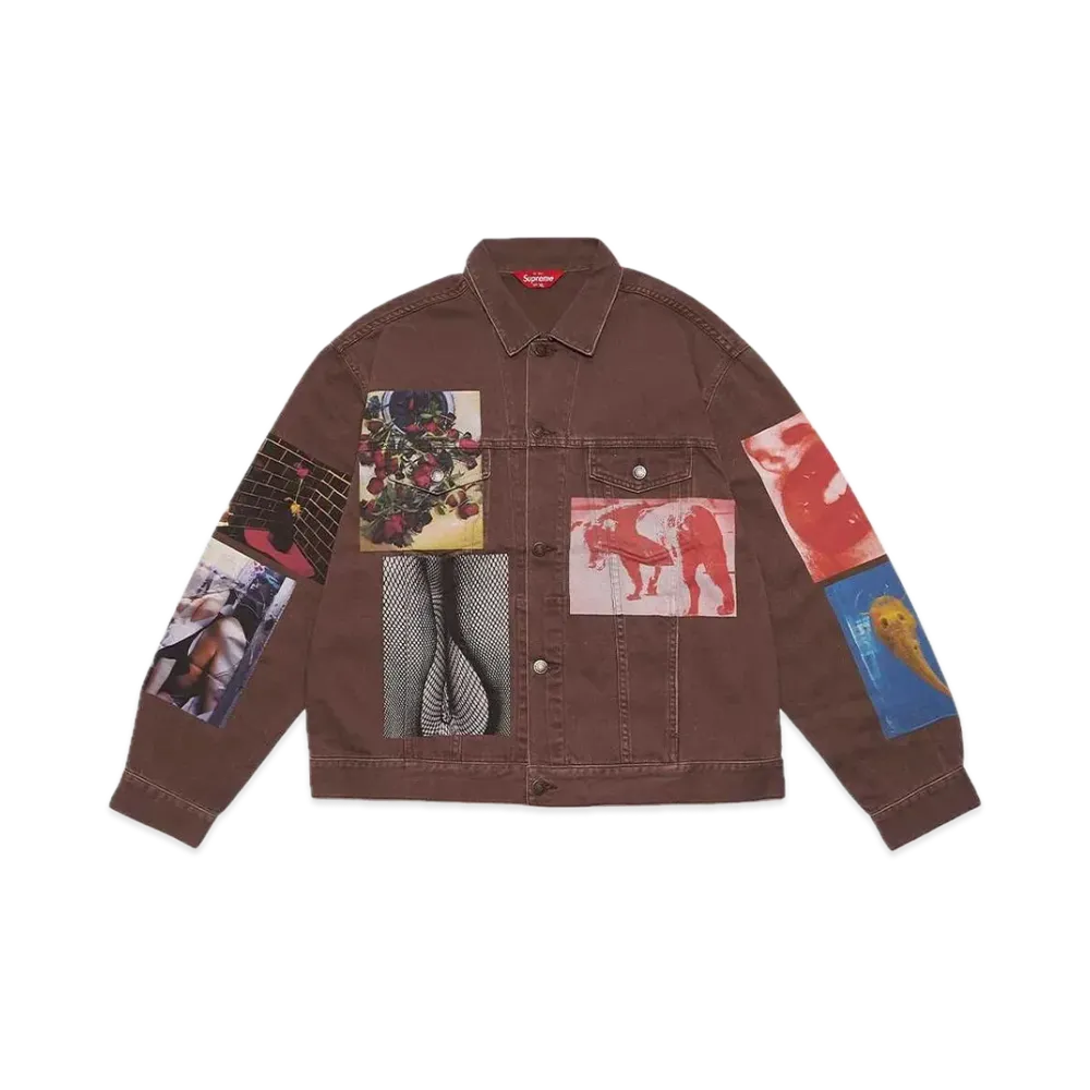Supreme x Daido Moriyama Denim Trucker Jacket "Brown"