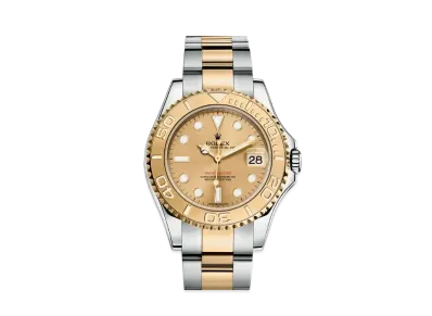 ROLEX Yacht-Master "Champagne/Stainless Steel/Yellow Gold"