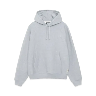 Stussy Fleece Raglan Hood "Grey Heather"