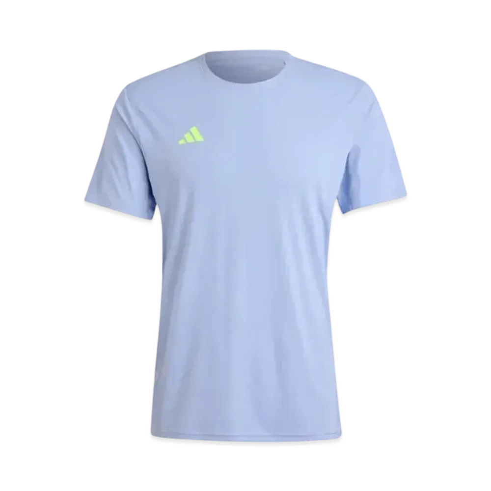 adidas Adizero Essentials Running Short Sleeve T-shirt "Blue Spark"
