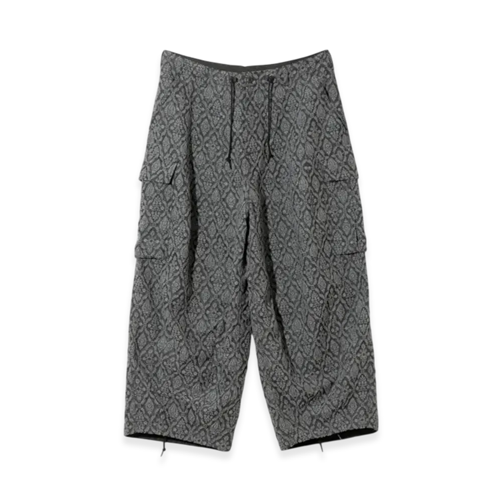 NEEDLES H.D. BDU Pant - Victorian Jacquard "Gray"