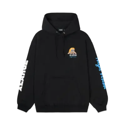 XLARGE NIGHT VISION PULLOVER HOODED SWEAT "Black"