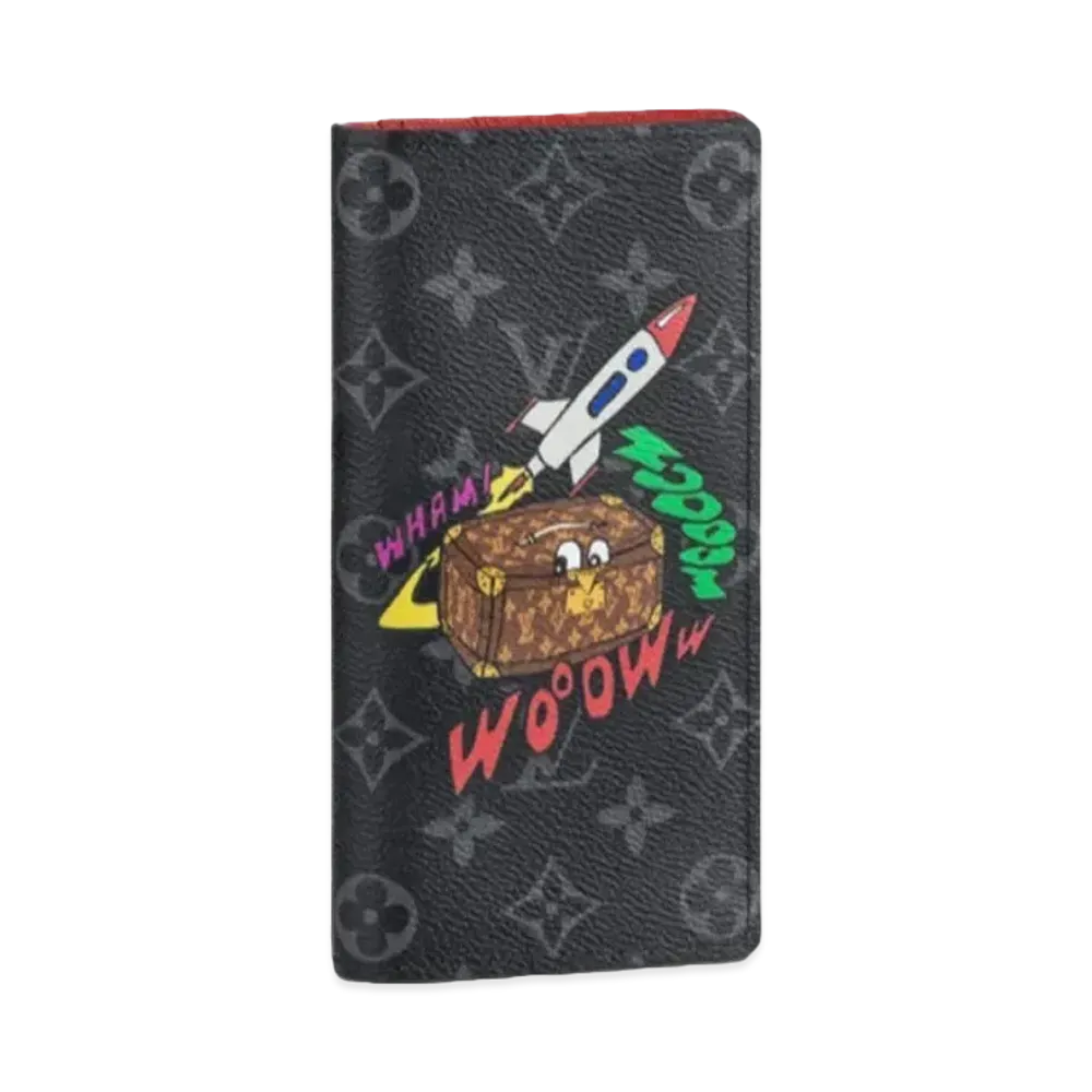 Louis Vuitton Brazza Wallet Monogram Eclipse