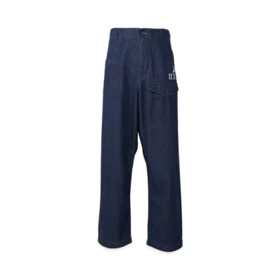 HYSTERIC GLAMOUR Hysteric 0321 Trouser Pants "Dark Indigo Blue"
