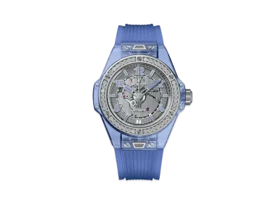 HUBLOT Big Bang One Click Blue Sapphire Diamonds 39mm
