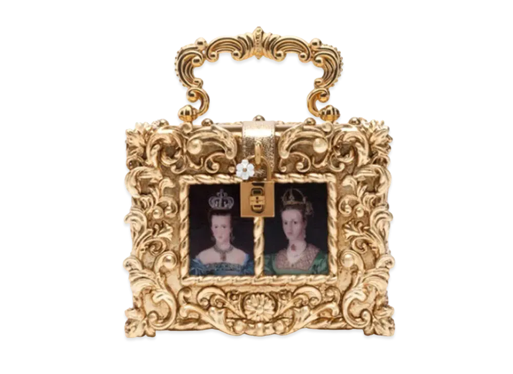 Dolce&Gabbana Dolce Box Bag Queen "Gold"