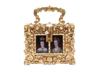 Dolce&Gabbana Dolce Box Bag Queen "Gold"