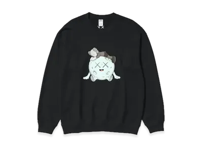 UNIQLO x KAWS UNIVERSE Sweatshirt "Black"