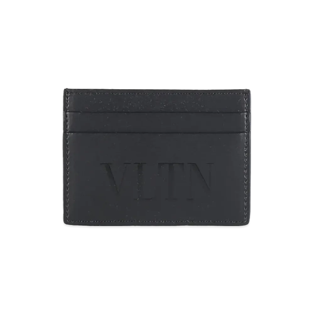 Valentino Vltn Card Holder "Black"
