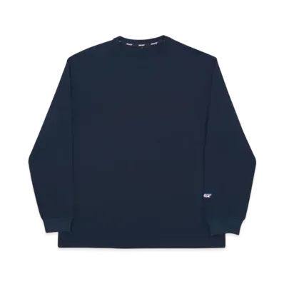 PALACE Basically a Waffle Longsleeve "Navy"