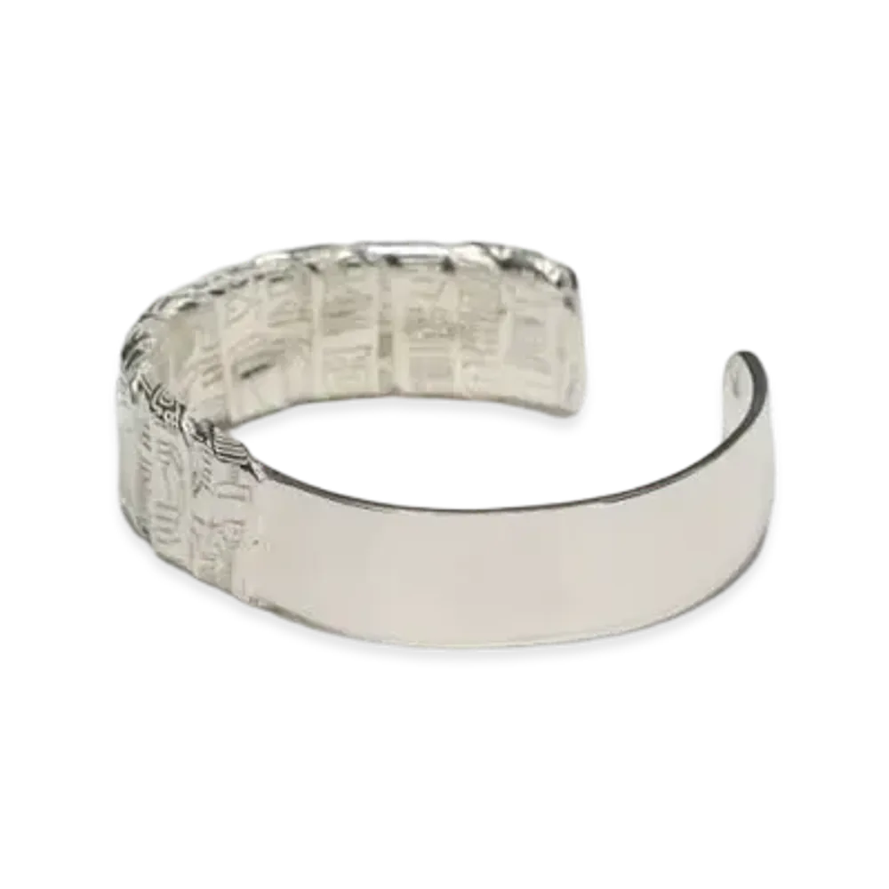 Ground Y x Jujutsu Kaisen "Talisman" Silver Bangle "Silver"