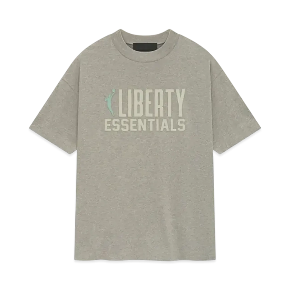 FEAR OF GOD ESSENTIALS x NBA Liberty Tee "Warm Heather"