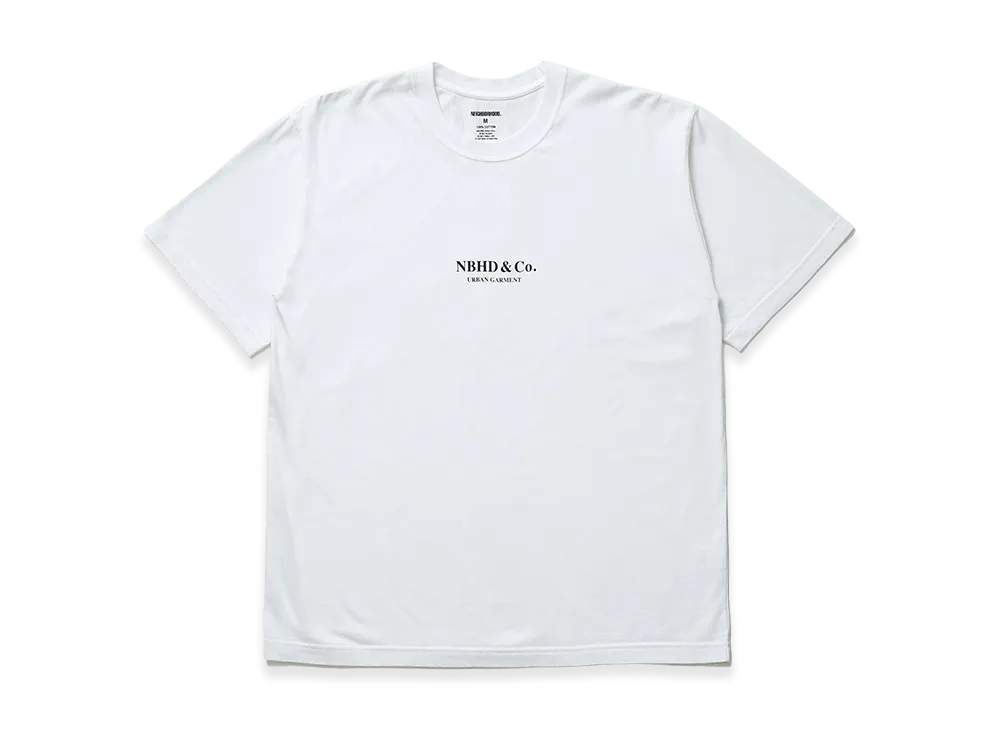 NEIGHBORHOOD NH . Tee SS-9 "White"