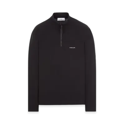 Stone Island 21279 Long-Sleeve Cotton T-Shirt - 24SS "Black"