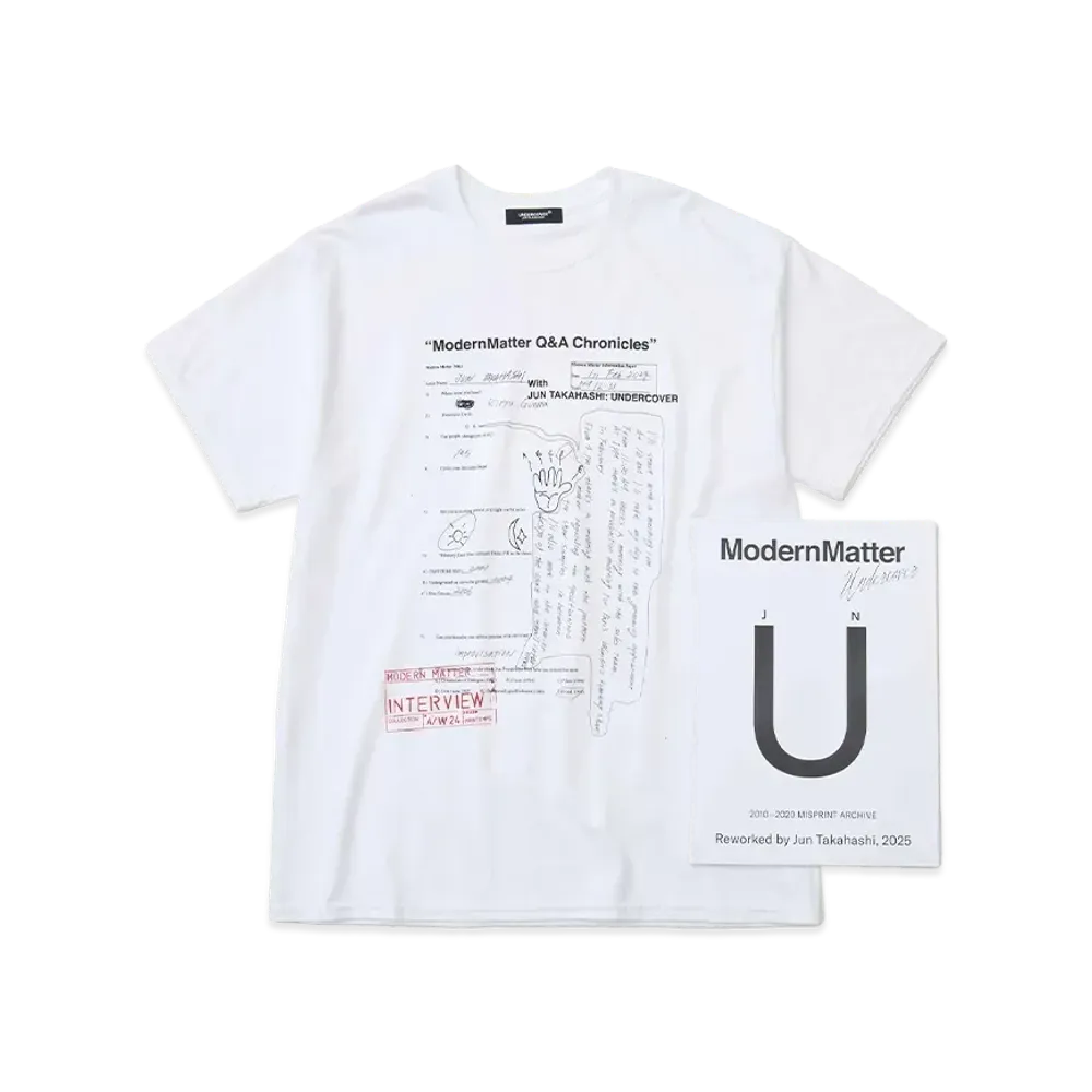 UNDERCOVER x Modern Matter Q&A Chronicles / Q&A of Jun Takahashi Set "White"