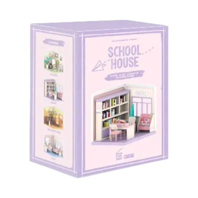 POP MART school house library