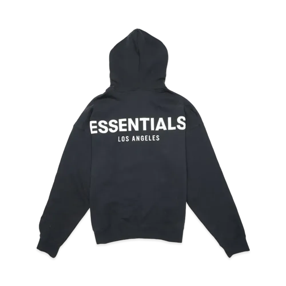 FEAR OF GOD ESSENTIALS Los Angeles 3M Pullover Hoodie "Black"