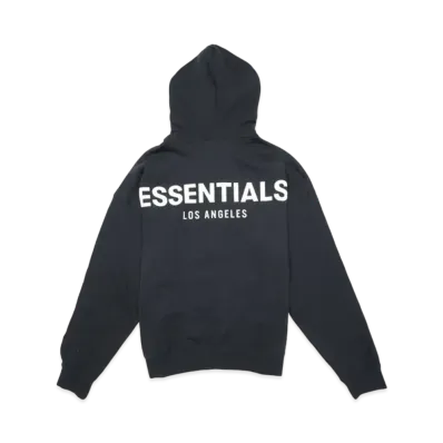 FEAR OF GOD ESSENTIALS Los Angeles 3M Pullover Hoodie "Black"