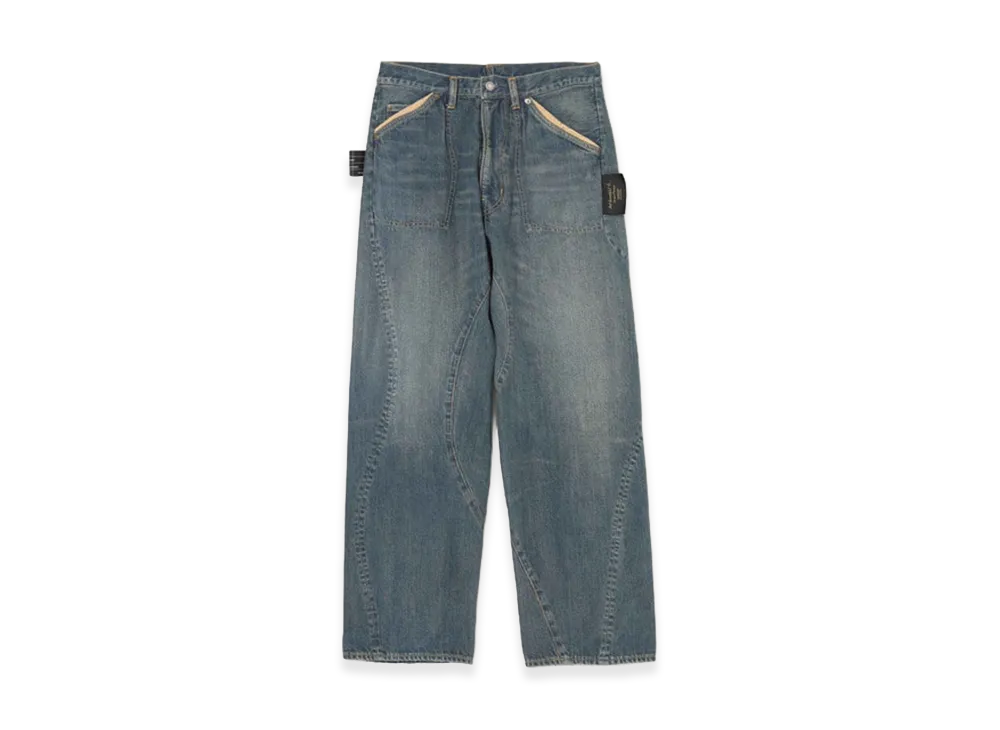 UNDERCOVER Used Wash Denim Pants "Indigo"