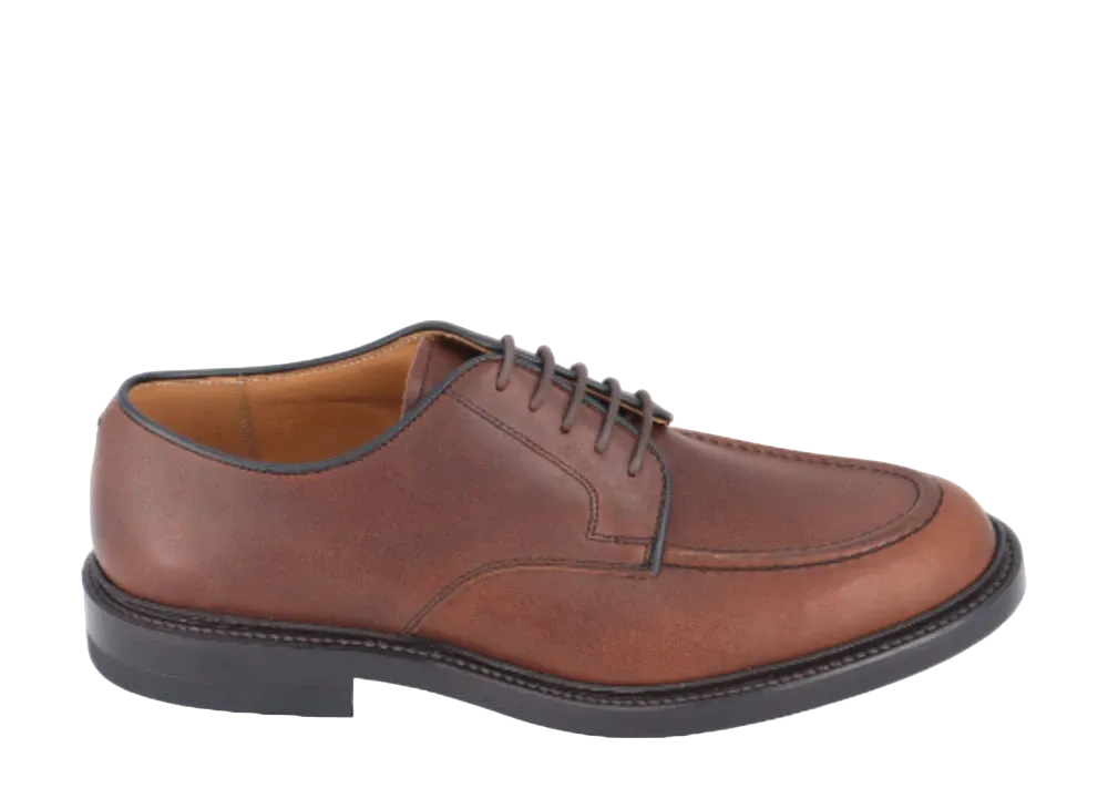 REGAL U Tip Calf Leather "Dark Brown" 16CLBL