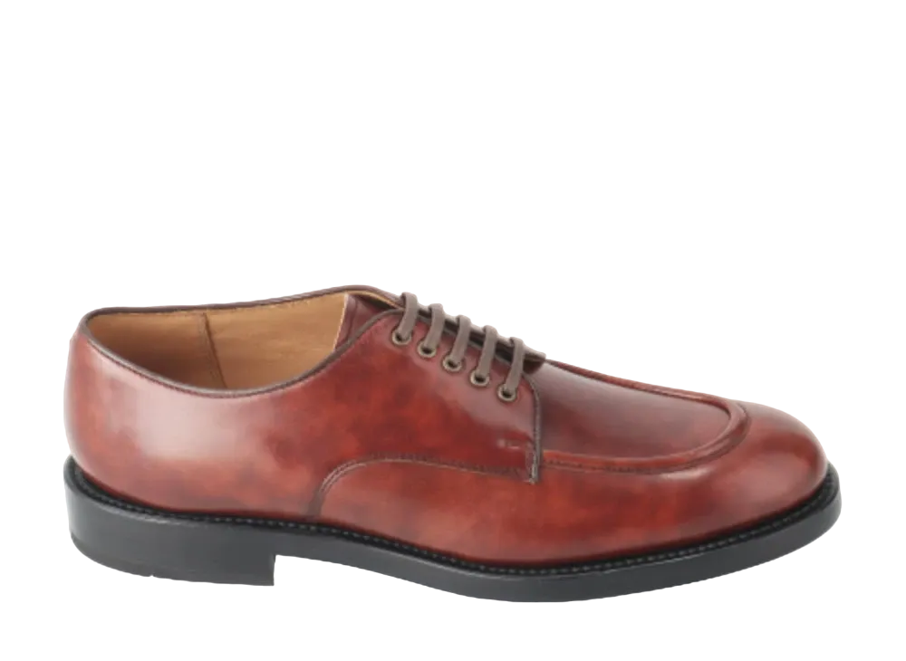 REGAL U Tip Calf Leather "Brown" 16FLCC