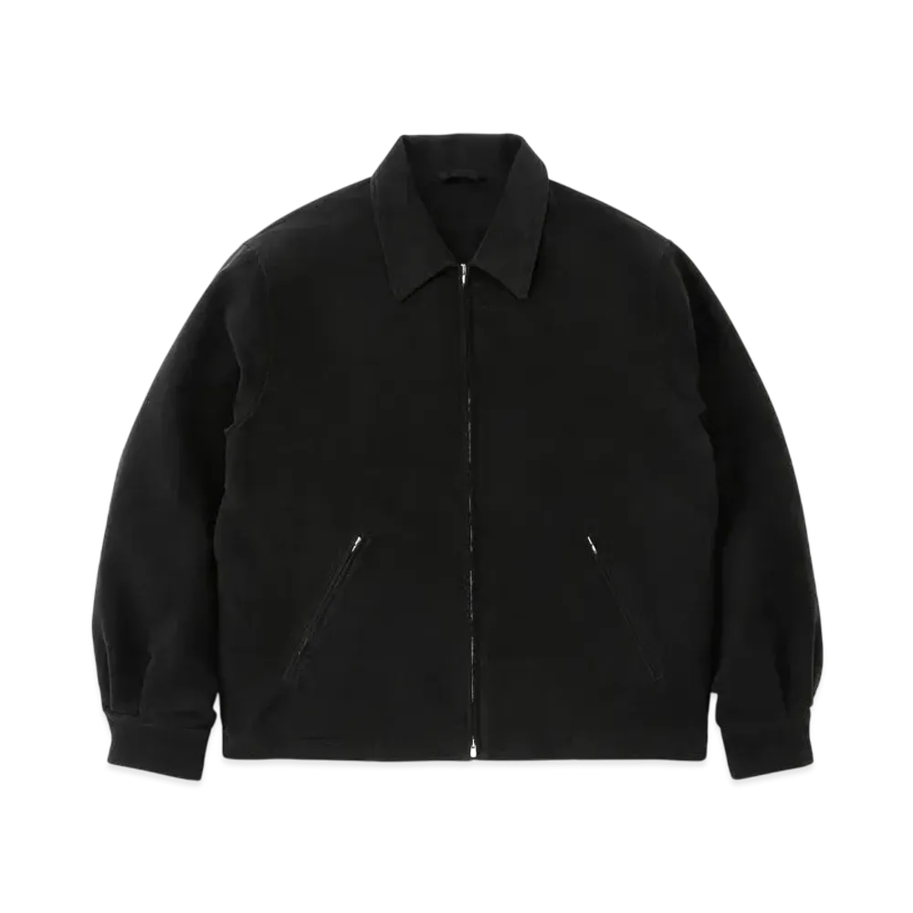 everyone Cotton Moleskin Work Jacket "Black"