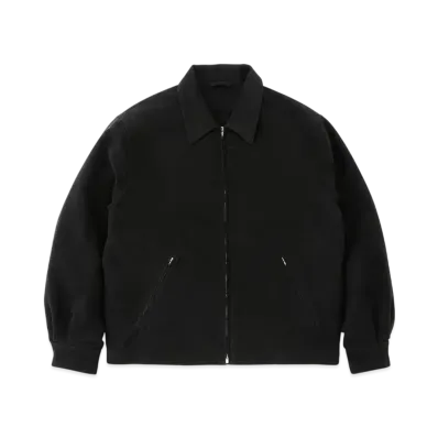everyone Cotton Moleskin Work Jacket "Black"