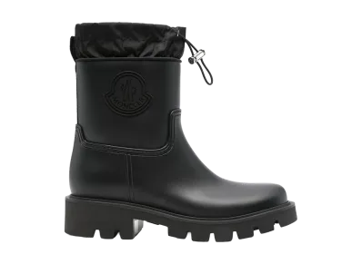 Moncler Women's Kickstream Rain Boots "Black"