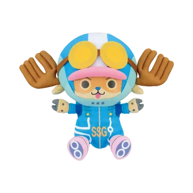 BANDAI "Ichiban Kuji" -One Piece Future Island Egghead- E Prize Change expression! chopper plush toy