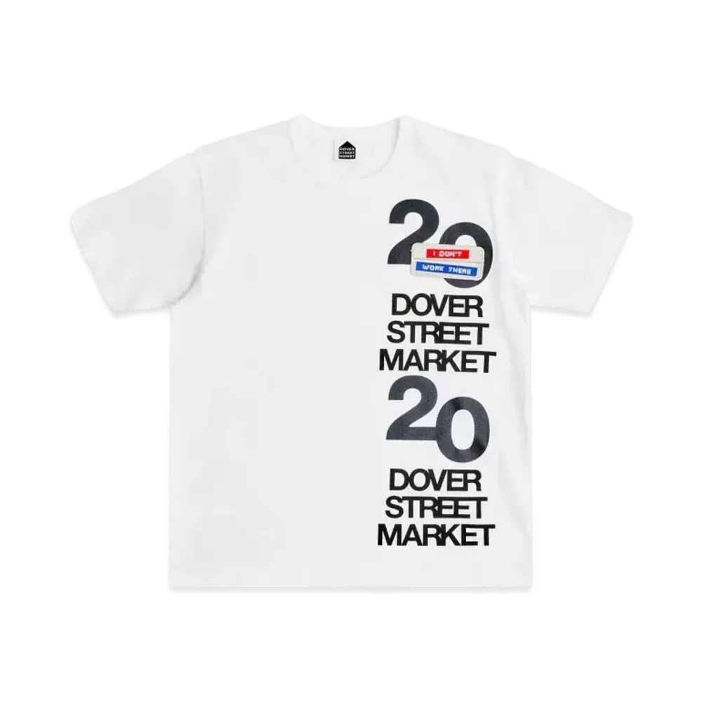 Dover Street Market London x Idea 20th Anniversary Tee "White"