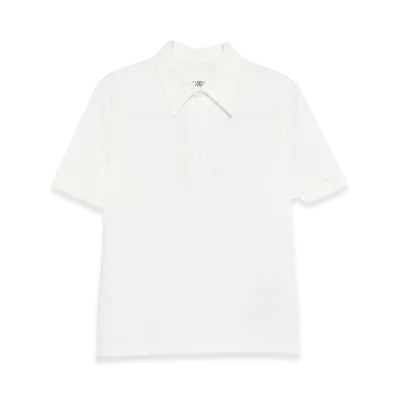 MM6 Maison Margiela Polos "White"