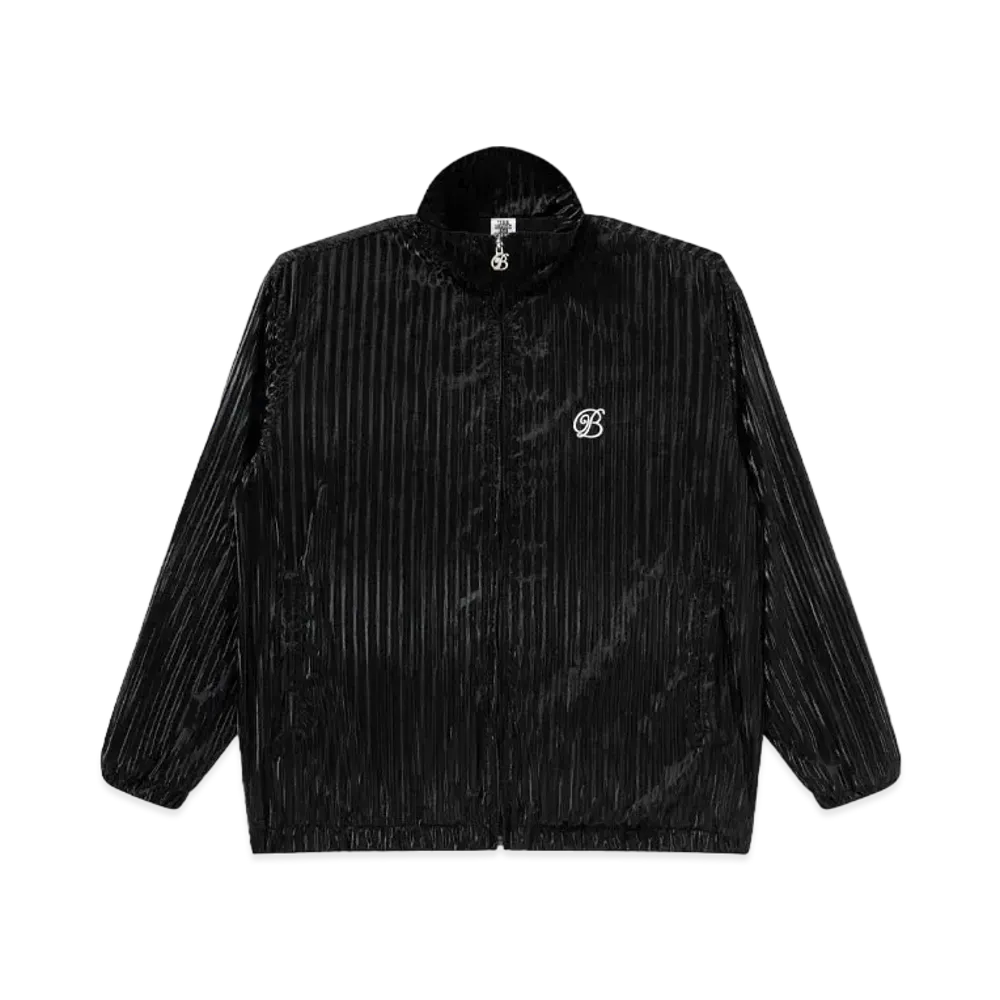 Blackeyepatch B Emblem Sheen Track Jacket "Black"