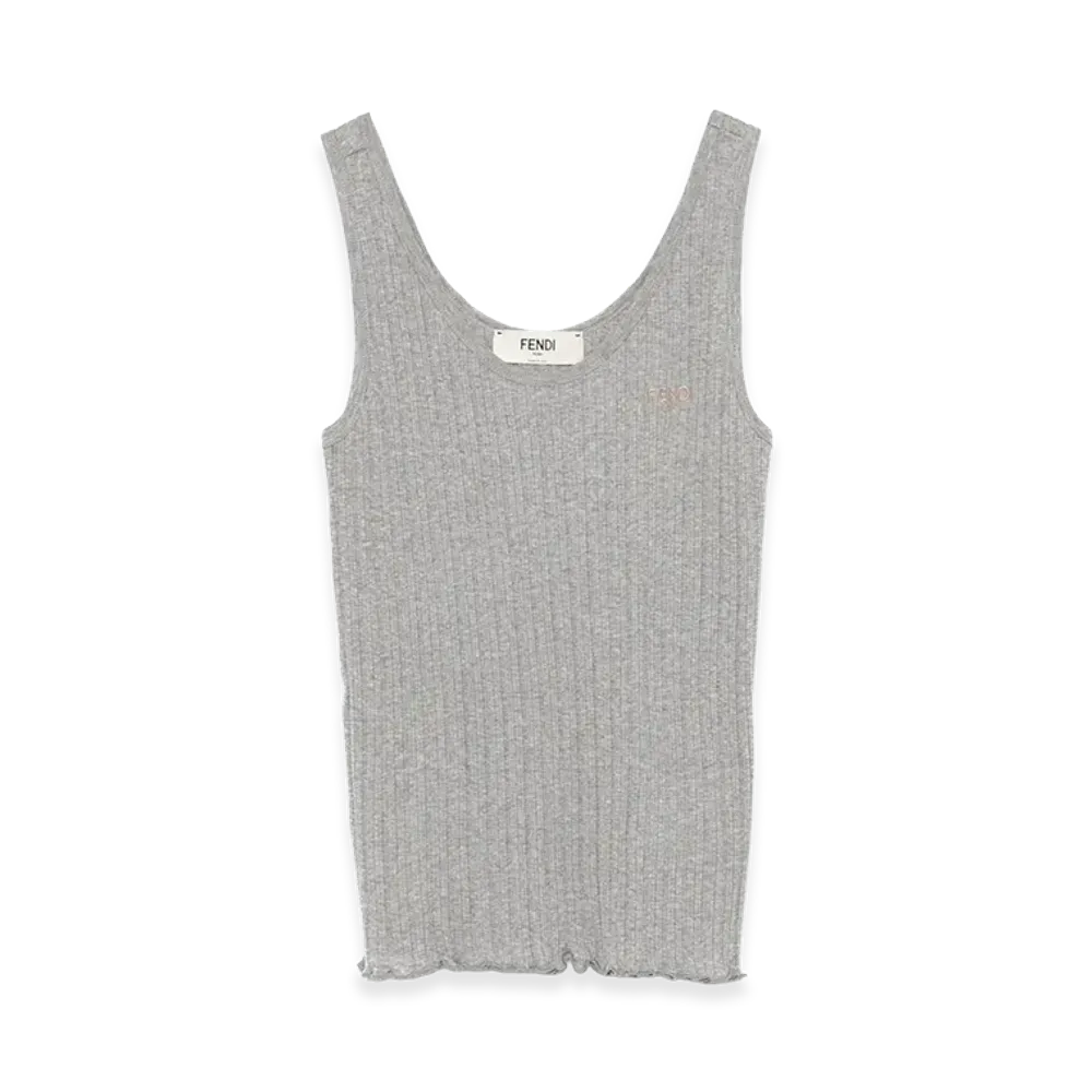 FENDI Women's Tank Top "Gray"