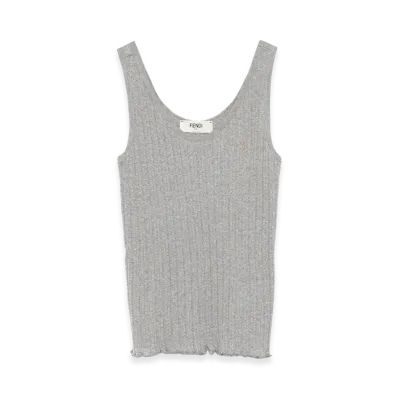FENDI Women's Tank Top "Gray"
