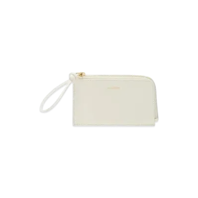 Jil Sander Giro Coin Purse Small "Eggshell"