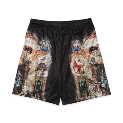 Supreme x Michael Jackson Dangerous Mesh Short "Black"
