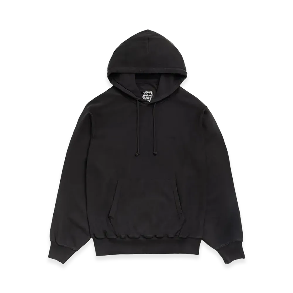 Stussy Lightweight Terry Hoodie "Black"