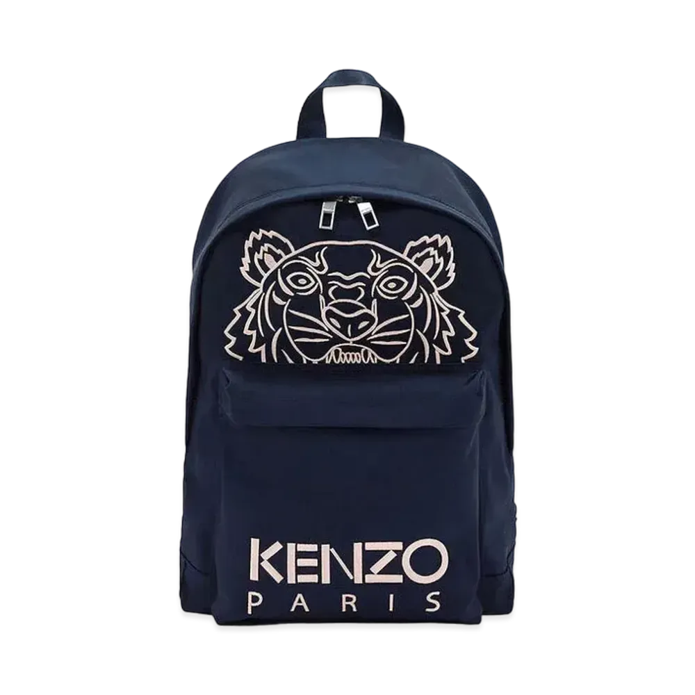 KENZO Cotton Back Bag Kampus tiger Tiger "Midnight Blue"