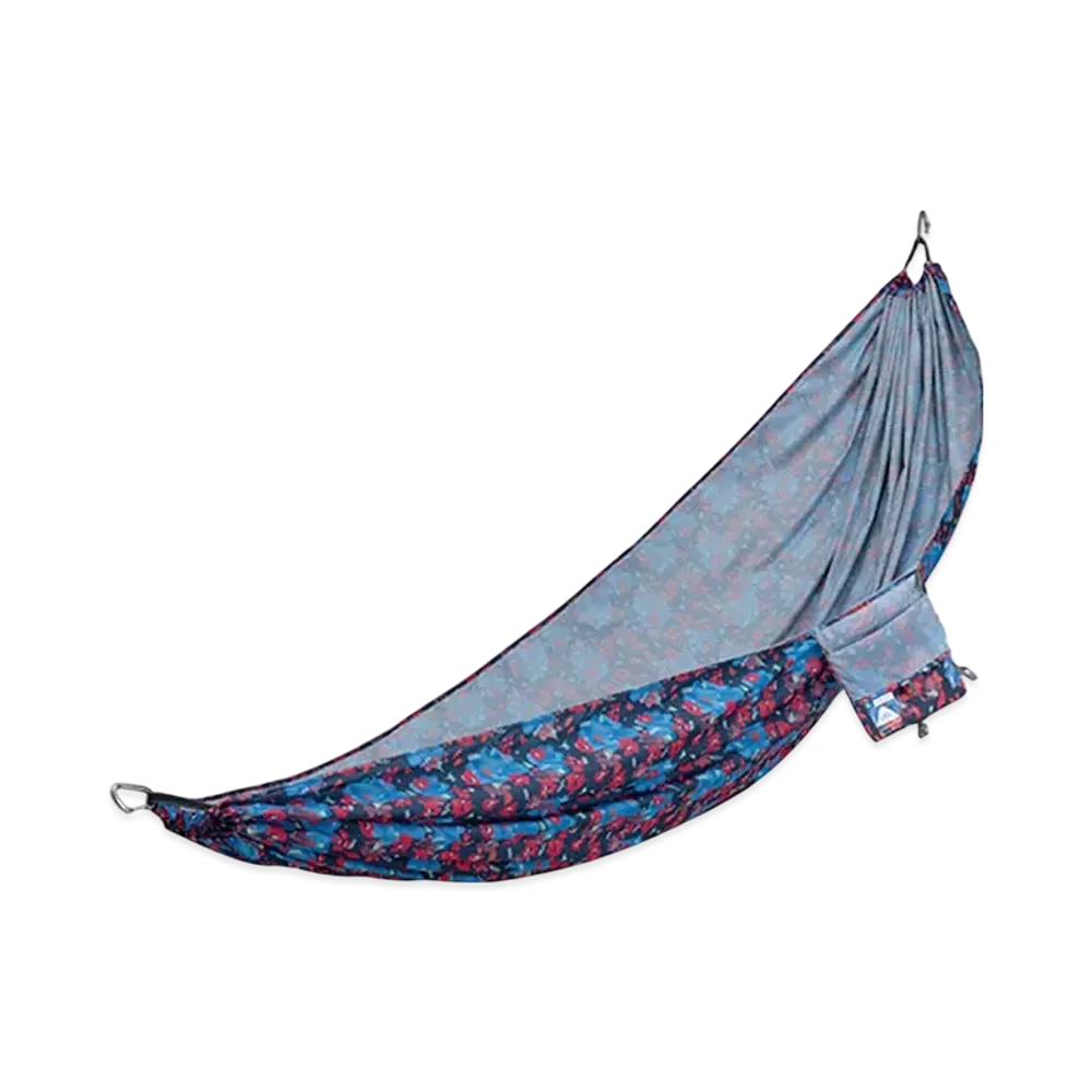 POLeR Slacker Double Hammock "NavyRed"