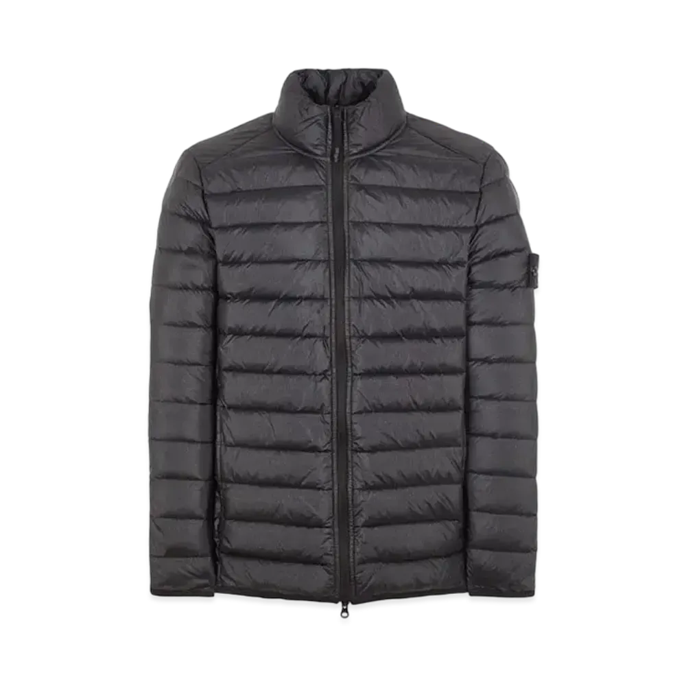 Stone Island 42424 Loom Woven Chambers R-Nylon Down-TC "Black"