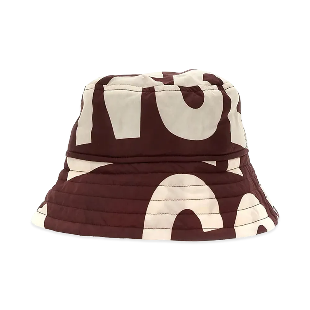 DRIES VAN NOTEN Bucket Hat "Dark Red"