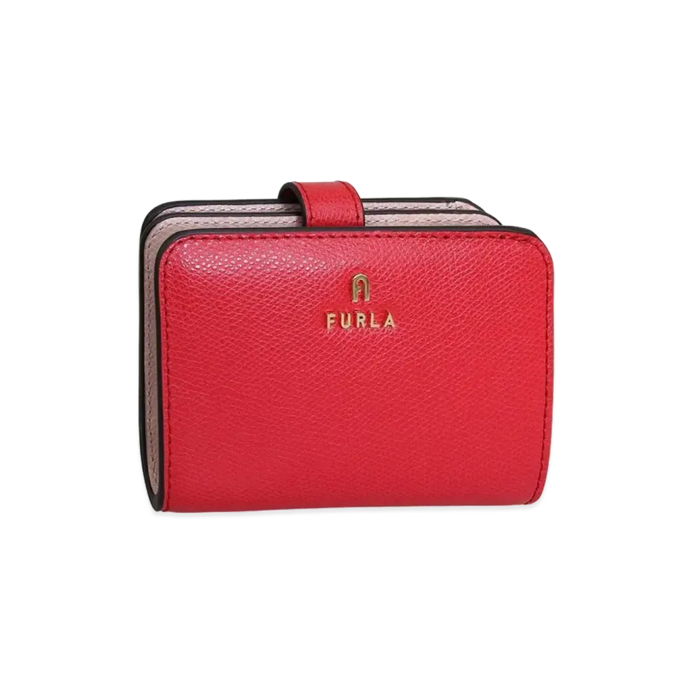 FURLA Camelia S Compact Wallet "Red"