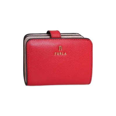 FURLA Camelia S Compact Wallet "Red"