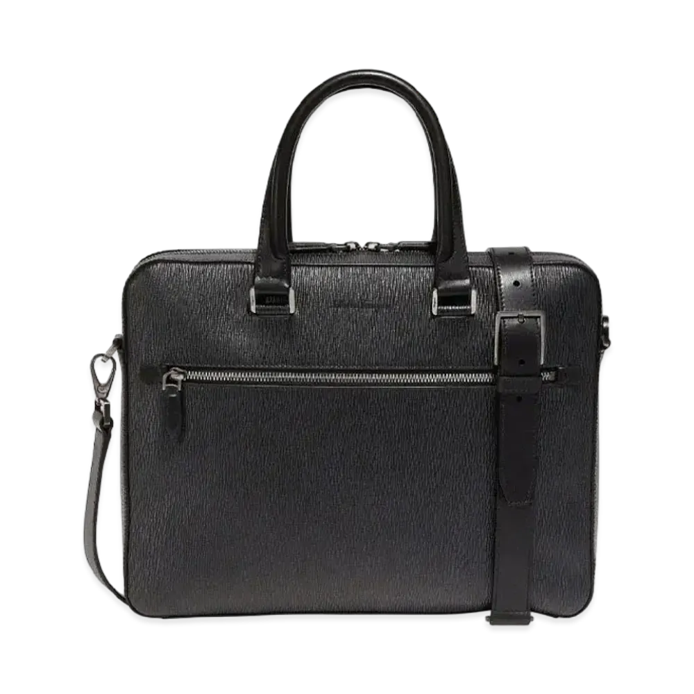 Salvatore Ferragamo Briefcase "Grigio/Black"