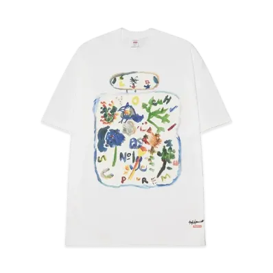 Supreme x Yohji Yamamoto Paint Tee "White"