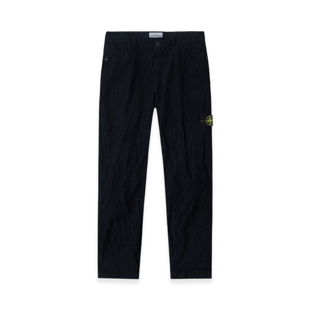 Stone Island 3100026 Wrinkled Corduroy 500-TC "Navy Blue"