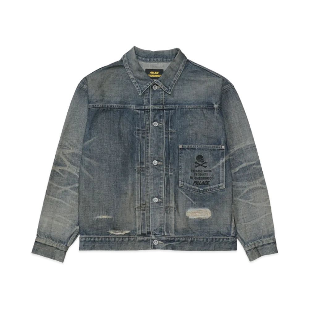 PALACE x NEIGHBORHOOD Savage Denim Jacket "Indigo"